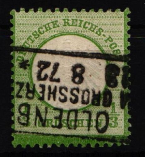 Deutsches Reich 17 b gestempelt