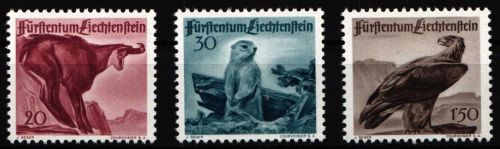 Liechtenstein 253-255 postfrisch