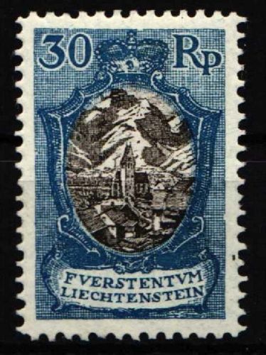 Liechtenstein 64 mit Falz #NM089