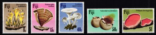 Fidschi 494-498 postfrisch Pilze #KC851