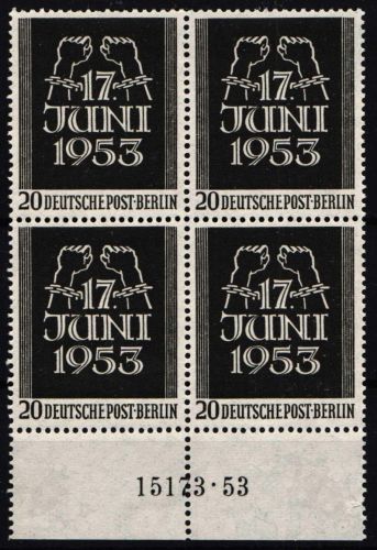 Berlin 110 HAN postfrisch 4er Block, HAN 15173.53 #NP510
