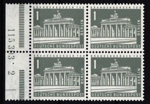 Berlin 140 HAN postfrisch 4er Block, HAN 115303.2 #NP530