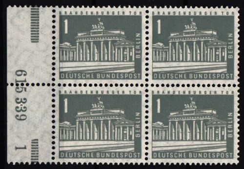 Berlin 140 HAN postfrisch 4er Block, HAN 615339.1 #NP531