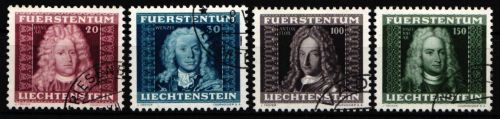 Liechtenstein 198-201 gestempelt #NS116