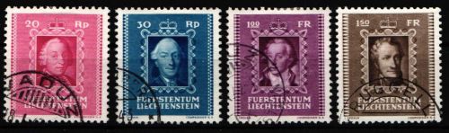 Liechtenstein 207-210 gestempelt #NS118