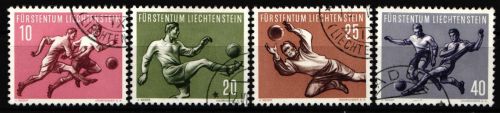Liechtenstein 322-325 gestempelt