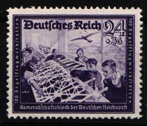 Deutsches Reich 893 VI postfrisch Plattenfehler VI #NR002