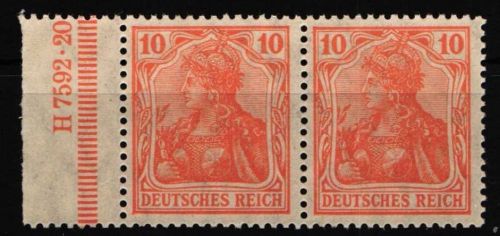 Deutsches Reich 141 postfrisch H 7592.20 #NR153