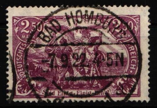 Deutsches Reich 115 d gestempelt