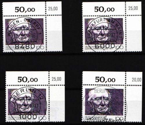 Bundesrepublik Deutschland 1510 KBWZ gestempelt Mit Stempel + Ersttag #NP773