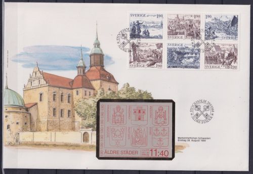 Schweden 1292-1297 gestempelt Ersttag vom Markenheftchen #NP790