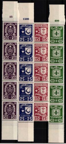 Estland 127-130 postfrisch