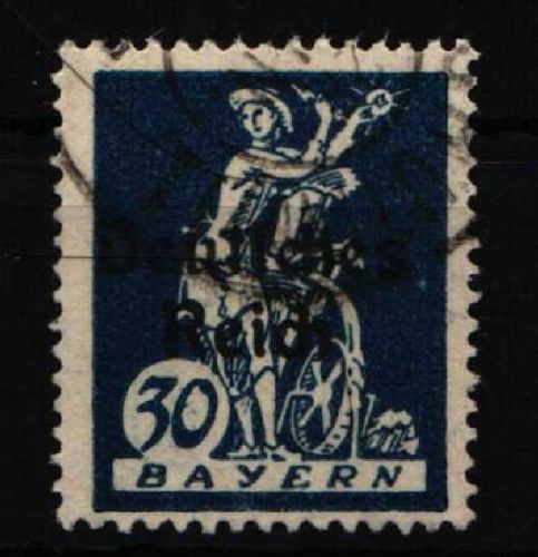 Deutsches Reich 123 II gestempelt