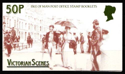 Großbritannien Isle of Man MH 12 gestempelt als Markenheftchen #NP990
