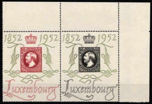 Luxemburg 488-489 postfrisch vom Eckrand #NS241