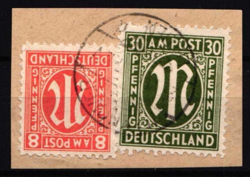 Bi-Zone 29 Bb gestempelt geprüft Wehner BPP #NR662