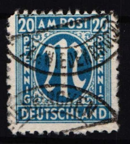 Bi-Zone 26 bC gestempelt geprüft Hettler BPP #NR680