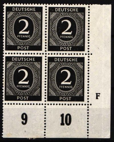Alliierte Besetzung 912 DZ 3 postfrisch