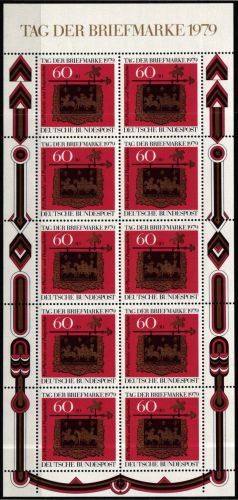 Bundesrepublik Deutschland 1023 postfrisch als Kleinbogen #NQ073