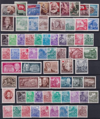 DDR Jahrgang 1953 ohne 342-344 postfrisch #NQ058