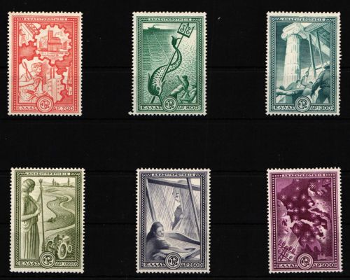 Griechenland 582-587 postfrisch