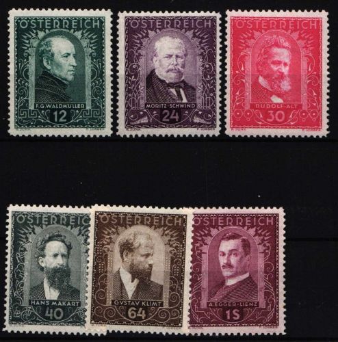 Österreich 545-550 postfrisch