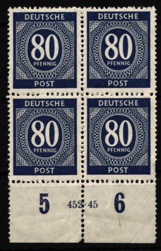 Alliierte Besetzung 935 HAN postfrisch H 452.45 #NR574