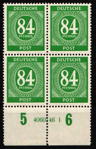 Alliierte Besetzung 936 HAN postfrisch H 4060.46 1, minimal fleckig #NU080