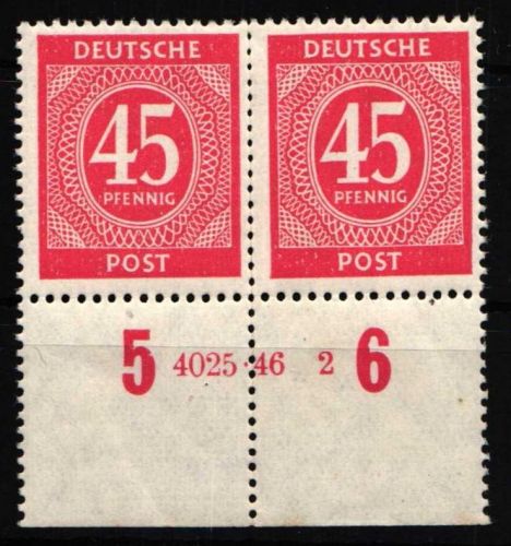 Alliierte Besetzung 931 HAN postfrisch H 4025.46 2, gefaltet #NU128