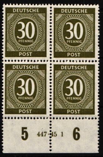Alliierte Besetzung 928 HAN postfrisch H 447.45 1 #NU150