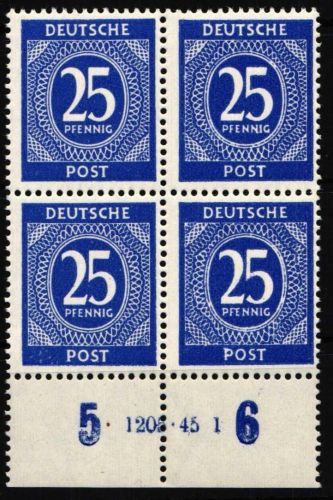 Alliierte Besetzung 926 HAN postfrisch H 1205.45 1 #NU167
