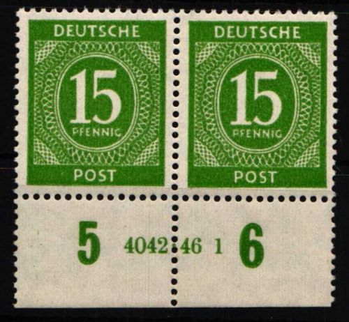 Alliierte Besetzung 922 HAN postfrisch H 4042.46 1 #NU186
