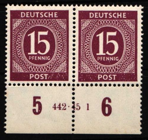 Alliierte Besetzung 921 HAN postfrisch H 442.45 1 #NU195