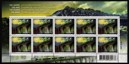 Schweiz 2281 postfrisch als Kleinbogen #NT693