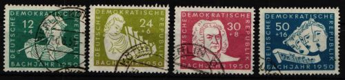 DDR 256-259 gestempelt