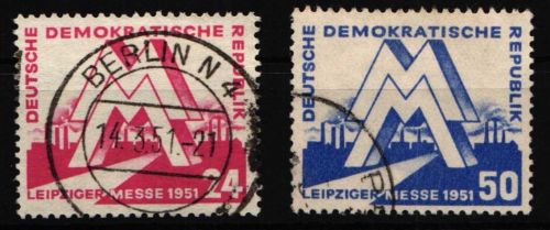 DDR 262-263 gestempelt #NT780