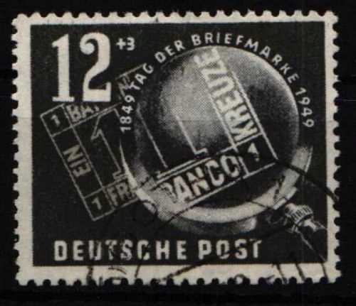 DDR 245 gestempelt