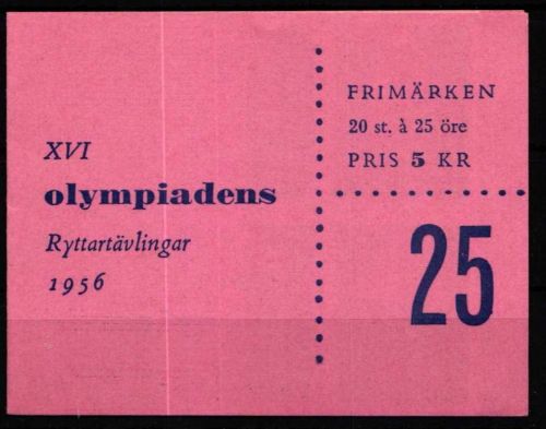 Schweden 414 D postfrisch als Markenheft #NT670