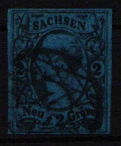 Sachsen 10 gestempelt #NU347