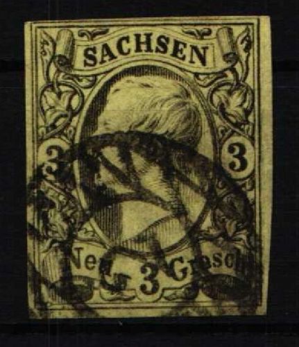 Sachsen 11 gestempelt #NU351