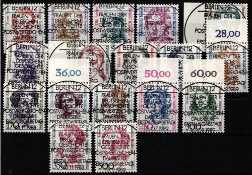 BRD Bund Frauen der Geschichte gestempelt Vollstempel Ersttag #NU388