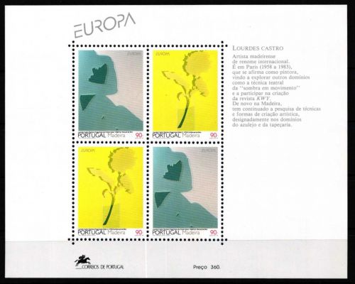 Portugal Madeira Block 13 postfrisch #NY048