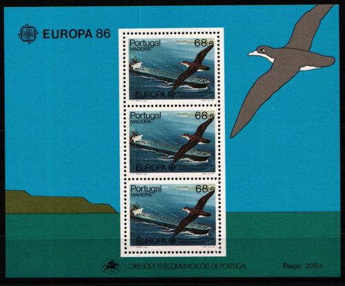 Portugal Madeira Block 7 postfrisch #NY051