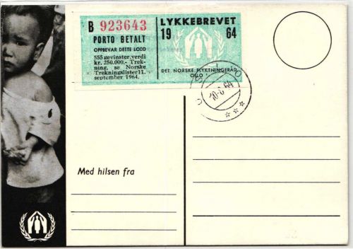 Norwegen 518 auf Postkarte gestempelt #NY407