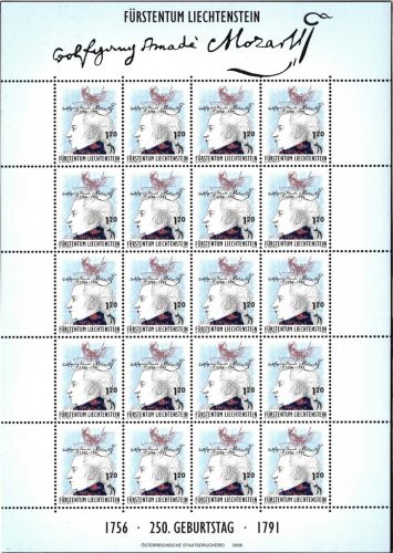 Liechtenstein Kleinbogen 1427 postfrisch #NX012