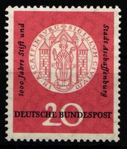 Bund BRD 255 gestempelt mit PF III #NW252