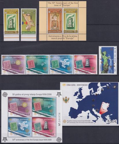Lot aus 2006 postfrisch 50 Jahre Europamarken #NM529