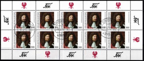 BRD Bund 1781 gestempelt mit Ersttagsstempel als Kleinbogen #NM904