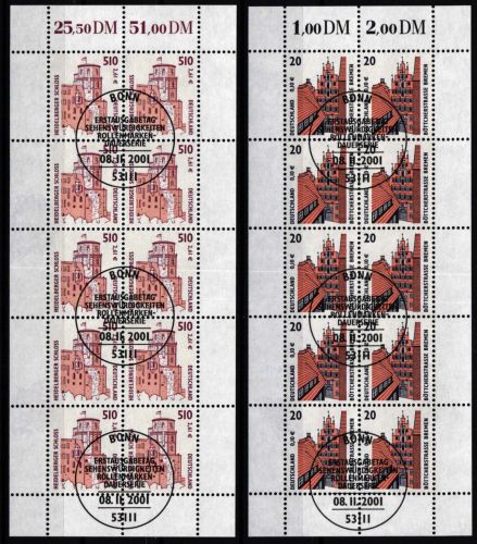 BRD Bund 2224-2225 gestempelt
