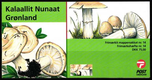 Grönland 467 und 468 postfrisch Markenheft / Pilze #NN016